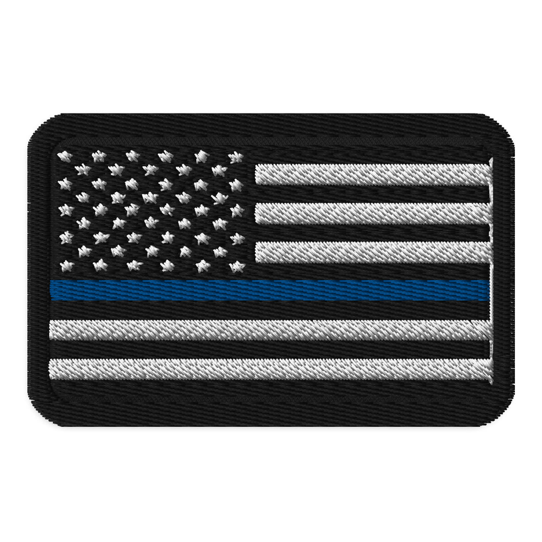 Blue Line Flag Patch