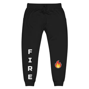 Unisex Fleece Fire Department Sweatpants